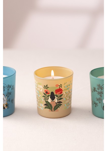 Secret Garden 3'lü Mum Seti 100 gr