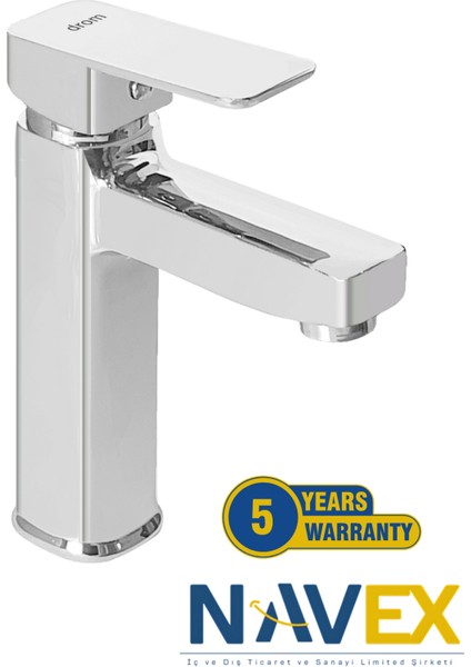 Drom Aurora Krom Lavabo Bataryası 5 Yıl Garantili