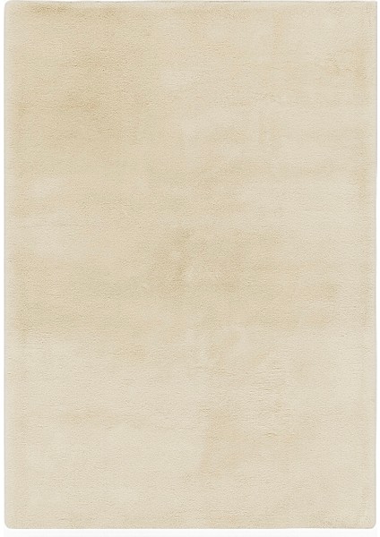 Fluffy Basic Serisi Tavşan Tüyü Dokuma Kaymaz Taban Pelüş Halı