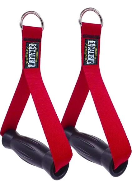 Fitness Elcik Kırmızı Çift - 25 cm