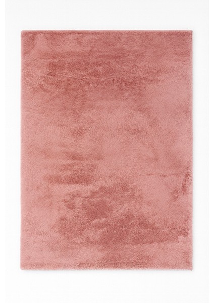 Fluffy Basic Serisi Tavşan Tüyü Dokuma Kaymaz Taban Pelüş Halı