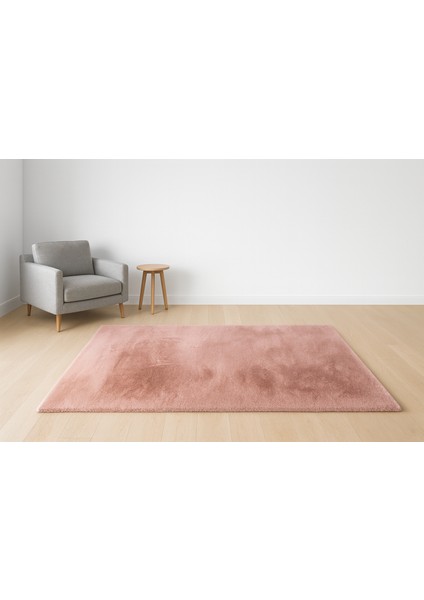 Fluffy Basic Serisi Tavşan Tüyü Dokuma Kaymaz Taban Pelüş Halı modelleri