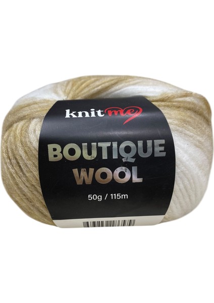 Hubi, Knit Me Boutique Wool 50 Gram Örgü Ipi