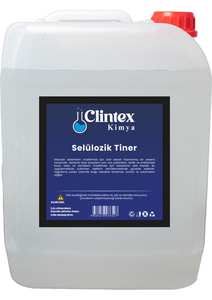 Selülozik Tiner 4.250 kg (5 Lt)