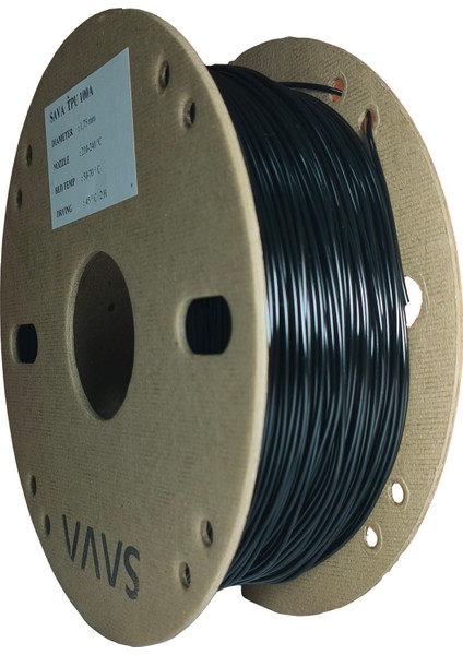 100A Tpu Esnek Filament - Siyah