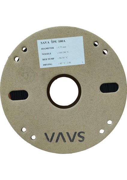 100A Tpu Esnek Filament - Siyah fiyatları