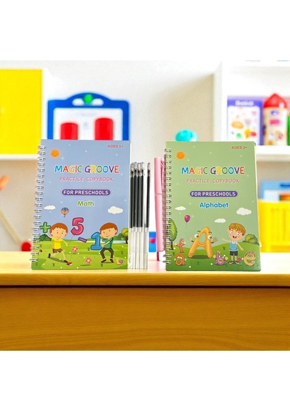 Harfleri ve Sayıları Öğreten 2'li Kabartmalı Ingilizce Sihirli Kitap fırsatları