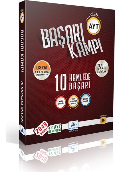 AYT Sayısal 10 Hamlede Başarı Kampı + 2 AYT Denemesi