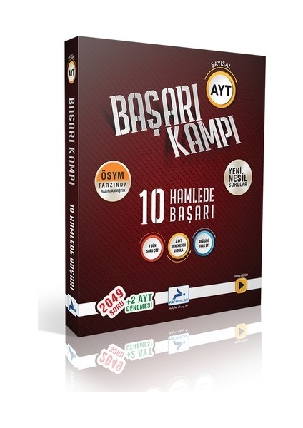 AYT Sayısal 10 Hamlede Başarı Kampı + 2 AYT Denemesi fiyatları