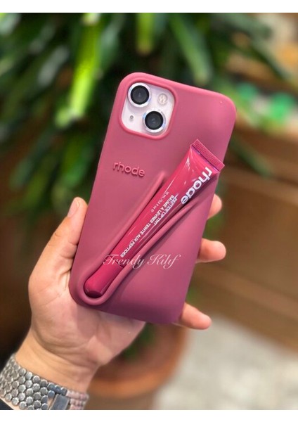 iPhone (13/14) Uyumlu Rhode Kılıf (Rasperry Jelly)