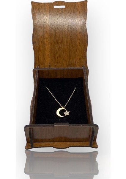 Ay Yıldız Altın Kolye modelleri