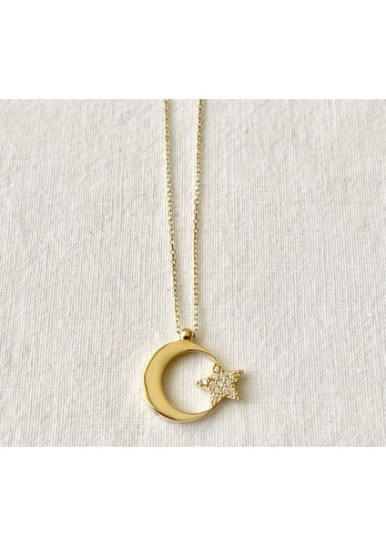 Ay Yıldız Altın Kolye fırsatları