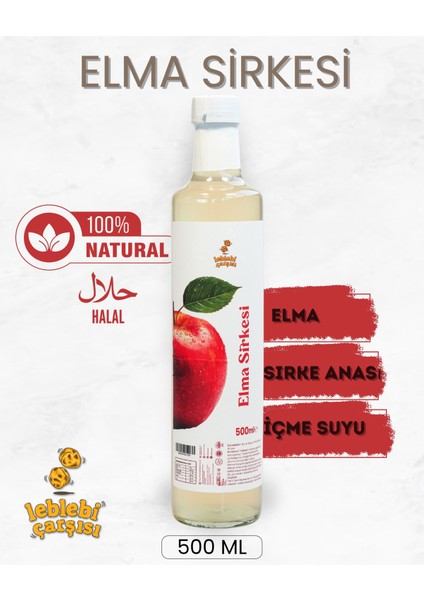 Doğal Elma Sirkesi - 500ml