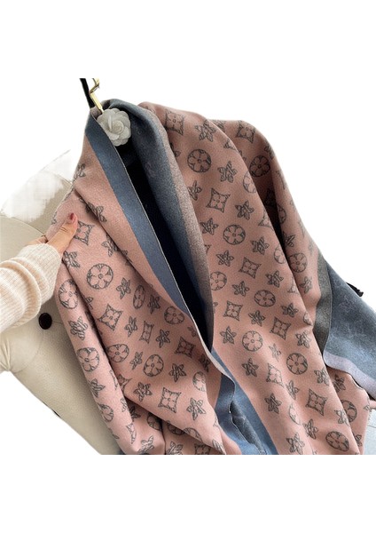 Sonbahar-Kış Peluş Isıtmalı Eşarp (Yurt Dışından)