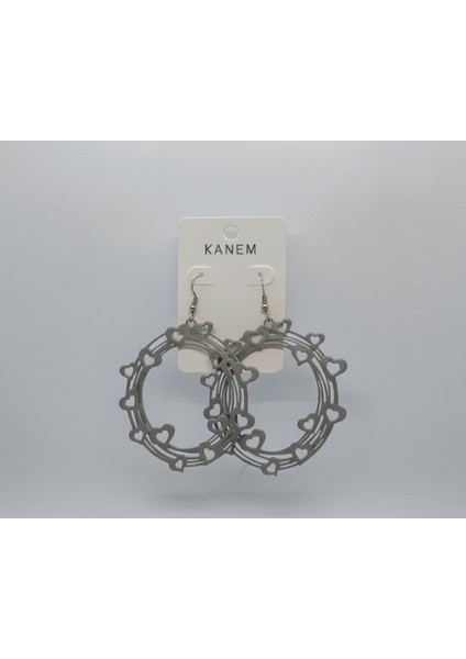 Dairesel Kalp Küpeler