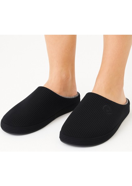 Erkek Kışlık Yumuşak Kadife Içi Fitilli Gondol Kürklü Kaymaz Taban Ev Terliği indirimleri