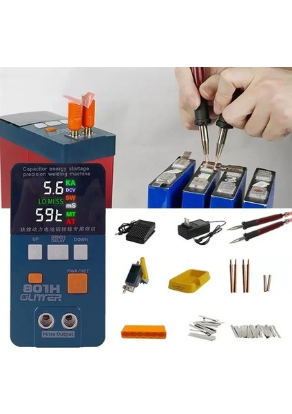 Glitter 801H Şarjlı Pil Punto Kaynak Makinesi modelleri