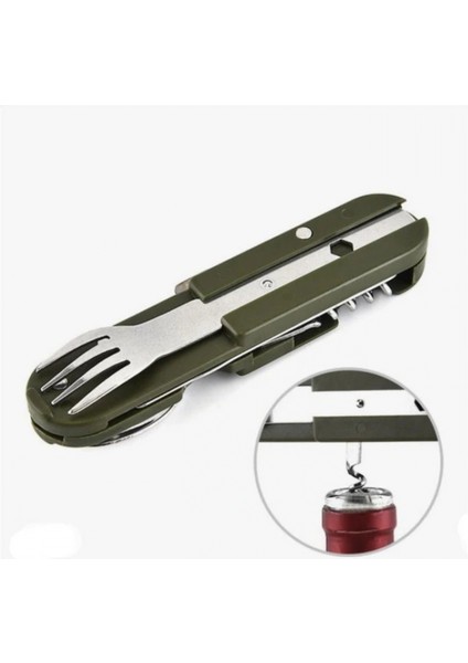 Kamp Çakısı Haki ES-102 14 cm