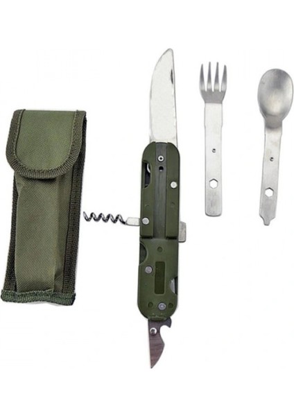 Kamp Çakısı Haki ES-102 14 cm
