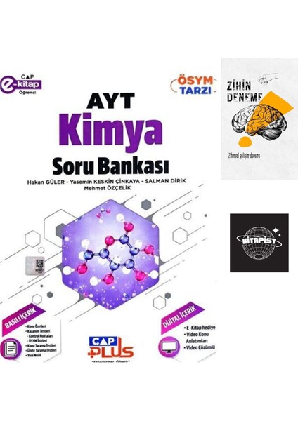 Ayt Kimya Plus Soru BANKASI+ZIHINDENEME-KD869