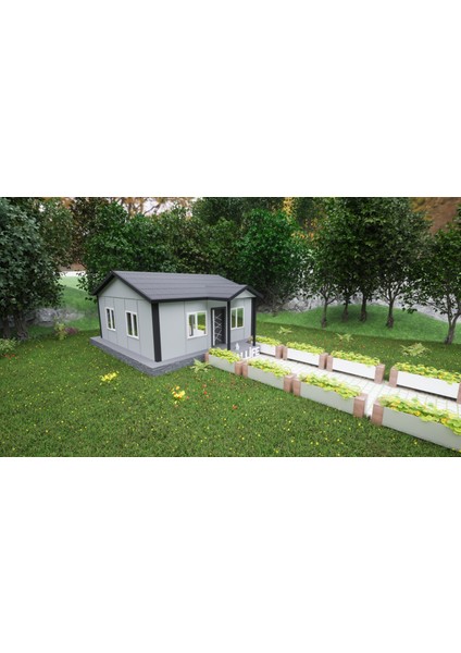 Ballife Prefabrik 45 M2 Standart Prefabrik Konut fırsatları