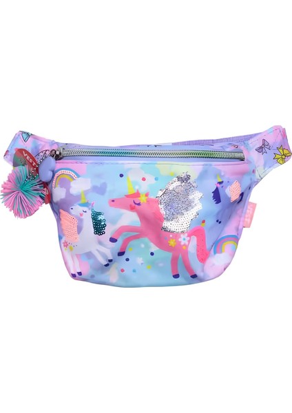 Dream Vest Unicorn Mor Bel Çantası
