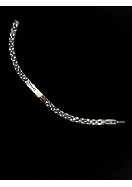 Erkek Çelik Kalın Zincir Bileklik Paslanmaz