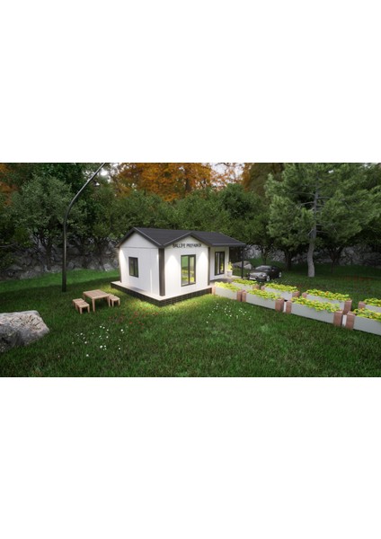 Ballife Prefabrik 40 M2 Standart Prefabrik Konut
