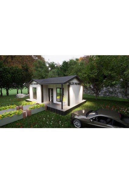 Ballife Prefabrik 40 M2 Standart Prefabrik Konut fırsatları