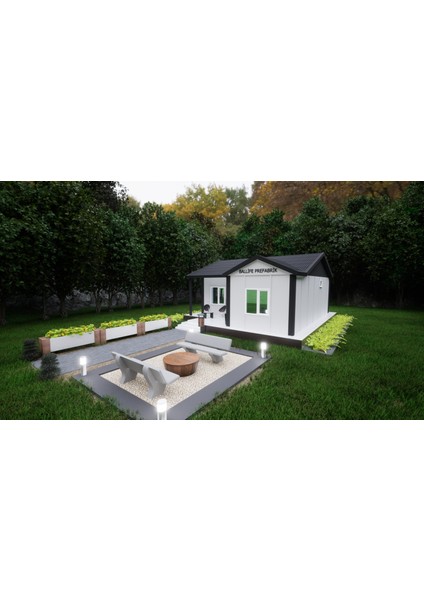 Ballife Prefabrik 54 M2 Standart Prefabrik Konut fırsatları
