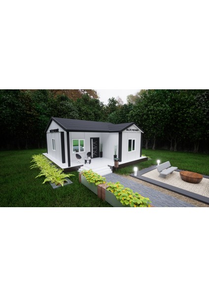Ballife Prefabrik 61 M2 Standart Prefabrik Konut modelleri