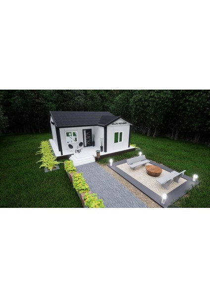 Ballife Prefabrik 54 M2 Standart Prefabrik Konut indirimleri