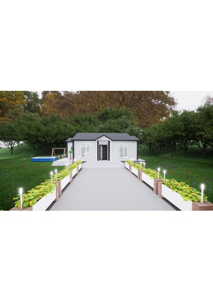 Ballife Prefabrik 72 M2 Standart Prefabrik Konut