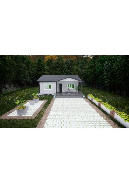 Ballife Prefabrik 74 M2 Standart Prefabrik Konut