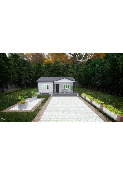 Ballife Prefabrik 74 M2 Standart Prefabrik Konut indirimleri