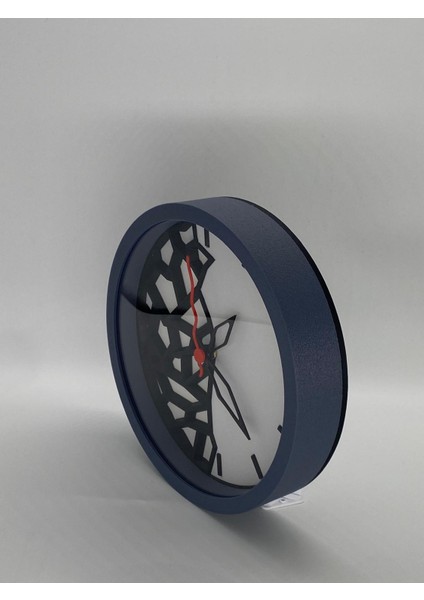 Modern Sanat Dokunuşuyla “parçalanan Zaman” Duvar Saati (Beyaz Zemin ve Koyu Gri Kasa) fiyatları