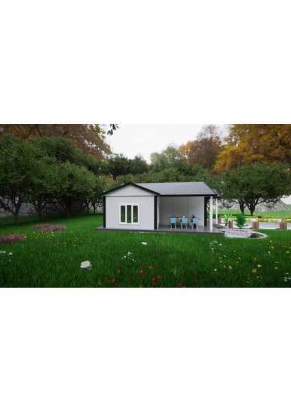 Ballife Prefabrik 79 M2 Standart Prefabrik Konut indirimleri