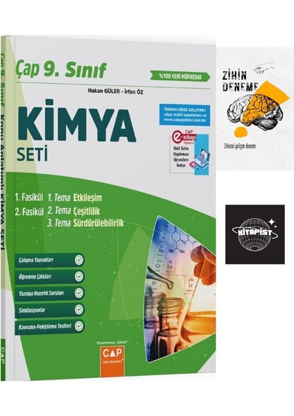 Çap 9. Sınıf Kimya Fasikül SETI+ZIHINDENEME-KD659