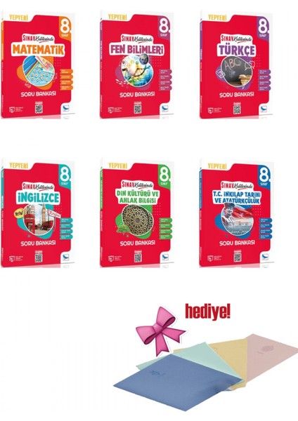 Sınav 8. Sınıf Tüm Dersler Sınav Kalitesinde Soru Bankası Seti 6