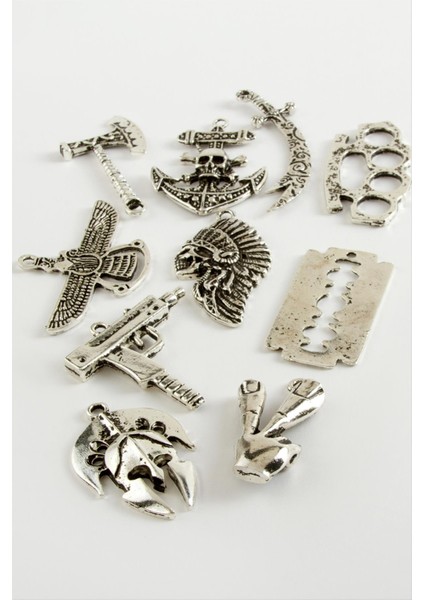 Wizard Karışık Tek Kulplu Aparat 1 Adet-Gümüş Rengi modelleri