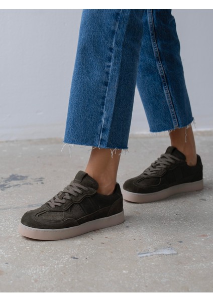 Almir Haki Süet Hakiki Süet Kadın Spor Ayakkabi