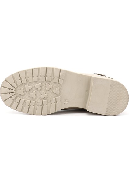 Kadın Bej Tokalı Hakiki Deri Chelsea Bot fırsatları