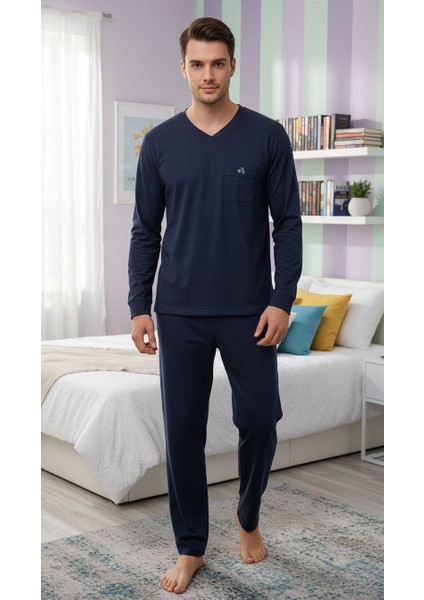 V Yaka Büyük Beden Erkek Eşofman Takım modelleri