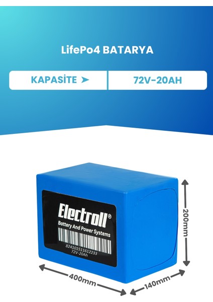 72V 20AH Lifepo4 Batarya fırsatları