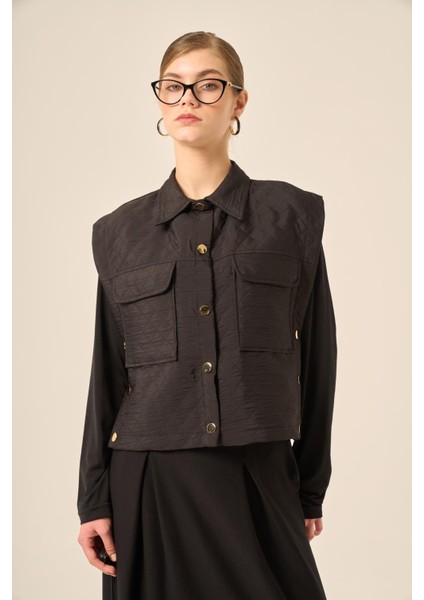 Kadın Kapitone Oysho Etekli Takım Siyah 31220 modelleri