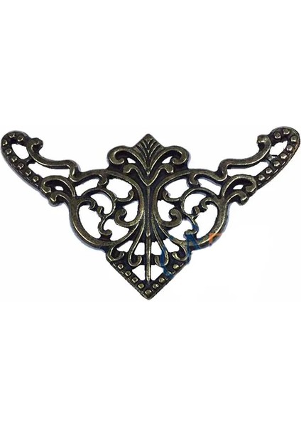 Dekoratif Köşe Süsü, Köşelik - Büyük, 31X55MM, Antik, 1 Adet