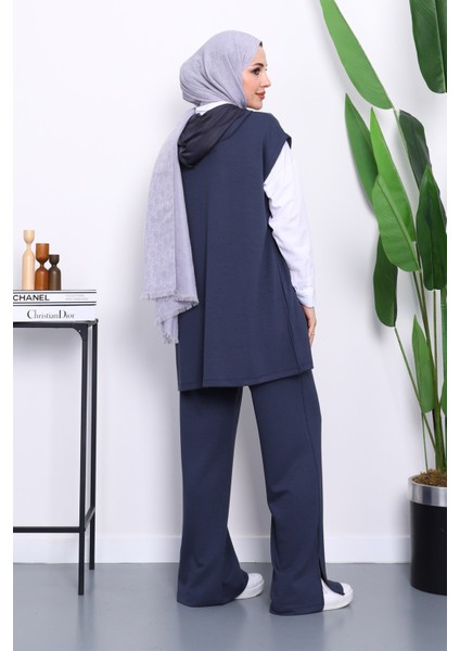 Füme Kapşonlu Süveter Pantolonlu Modal Takım fırsatları