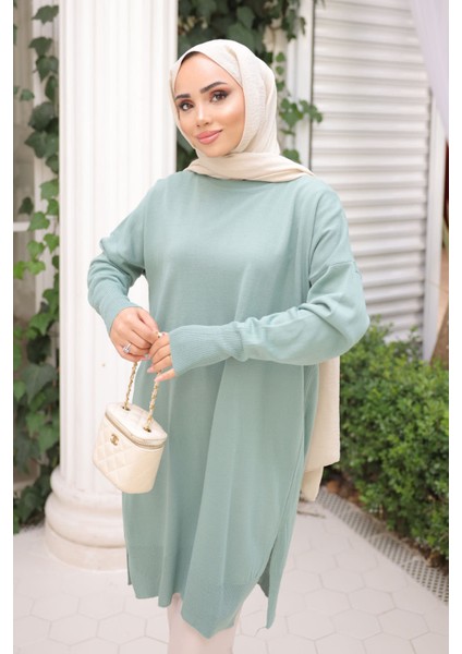 Mint Soğuk Iplik Merserize Triko Kazak fiyatları