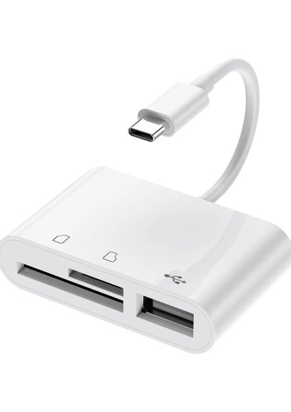 ZR823 Type-C Sd Micro Sd Card Reader