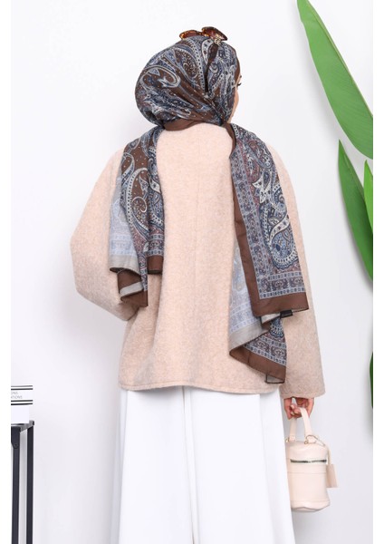 Bej Önü Bağlamalı Keçe Kimono Ceket fırsatları